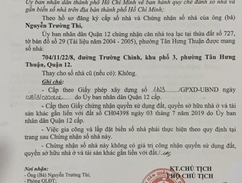 Bán Đất Đường Trường Chinh P.tân Hưng Thuận Quận 12 Hồ Chí Minh, có Sẵn Sổ Đỏ