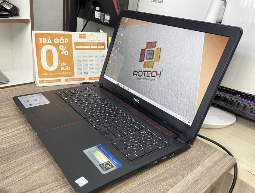 Dell 7559 i5-6300HQ 8GB SSD 128GB+500GB 15.6" FHD