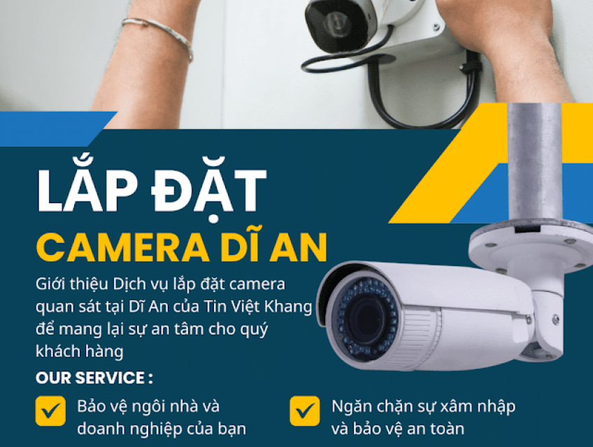 Camera Dĩ An: 0918025685 - Lắp đặt Camera Chuyên nghiệp