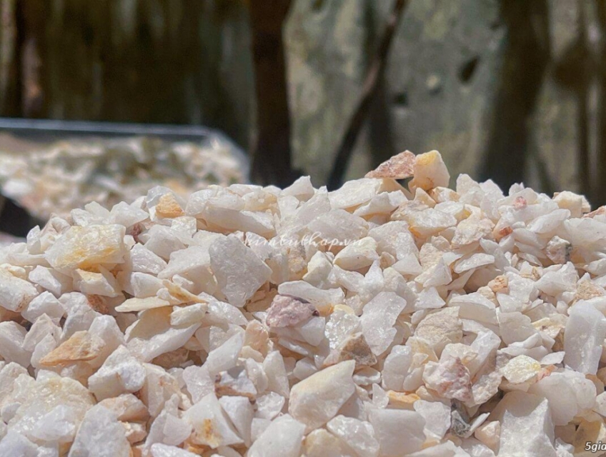 Địa chỉ bán Đá Thạch Anh Vụn tự nhiên, giá rẻ tại Thủ Đức