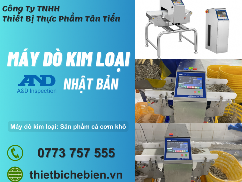 Cho thuê máy dò kim loại thực phẩm