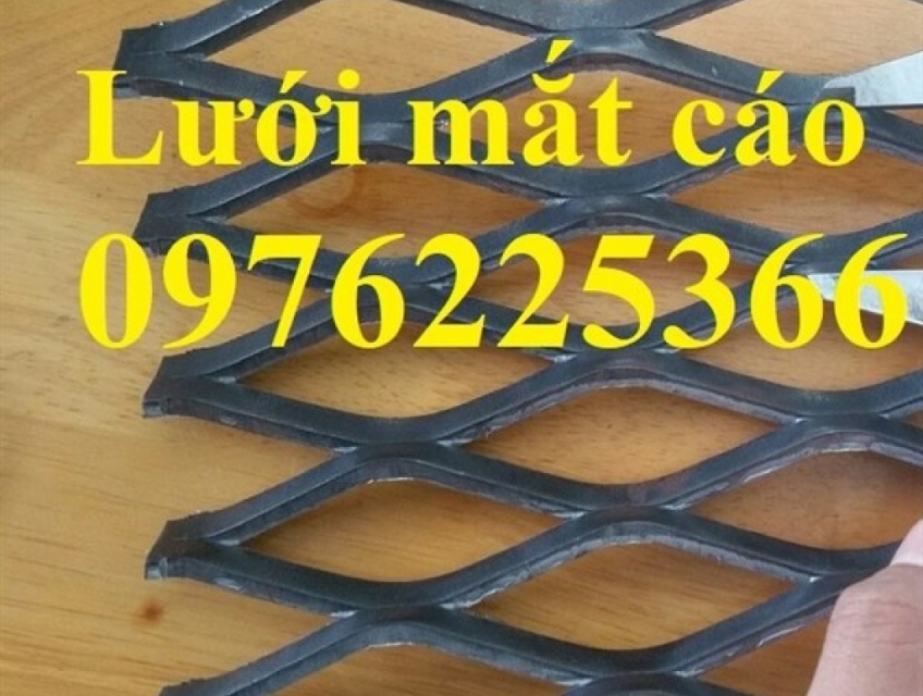 Lưới mắt cáo hình thoi, lưới sàn thao tác, lưới thép kéo giãn