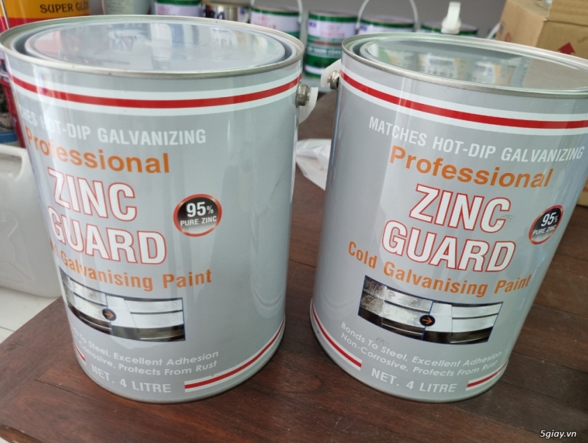 Sơn mạ kẽm lạnh ZG 400 lon 4 lít giá rẻ nhất tại HCM