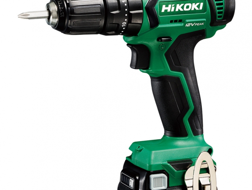 Máy khoan văn vít dùng pin HIKOKI DV12DA (hộp nhứa, 2pin 2.5Ah, 1 sạc)