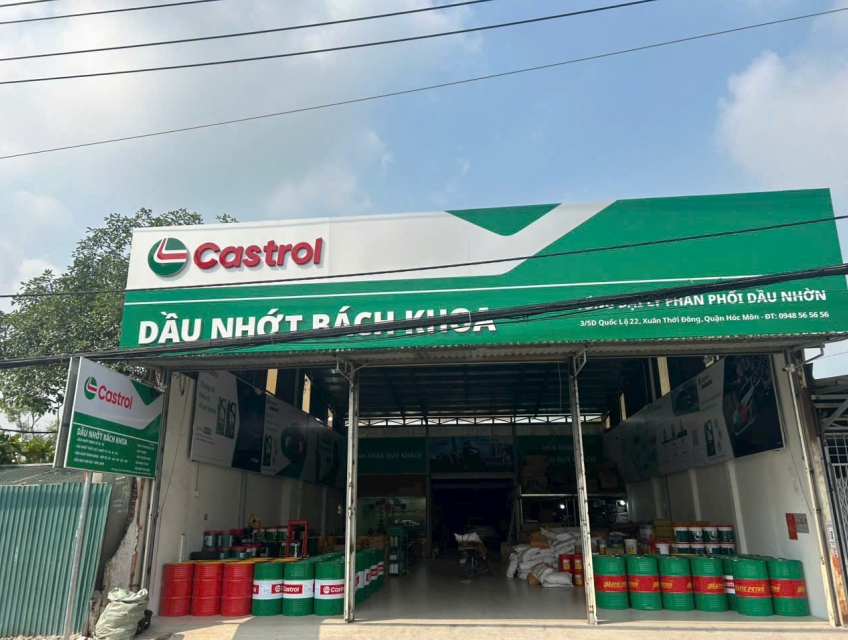 Nhà phân phối chính thức dầu nhớt Castrol BP tại Bình Dương.