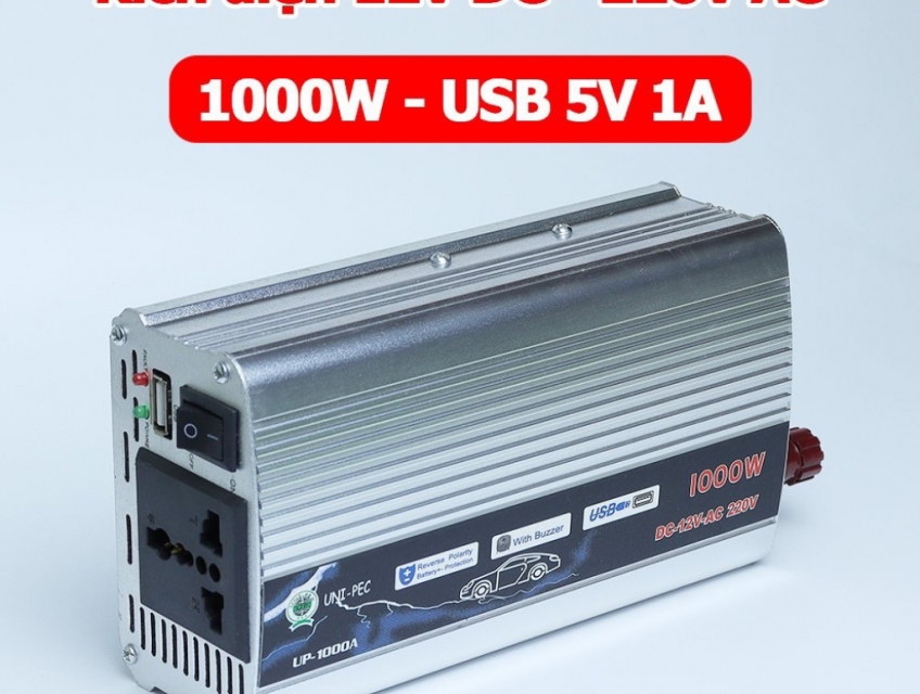 BỘ CHUYỂN NGUỒN LÊN 220V TỪ ACQUI 12V