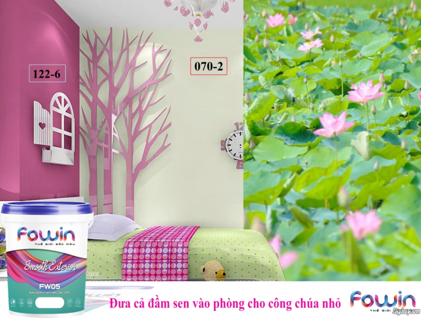 SƠN CÔNG NGHỆ MỸ - FOWIN - SỰ LỰA CHỌN HOÀN HẢO