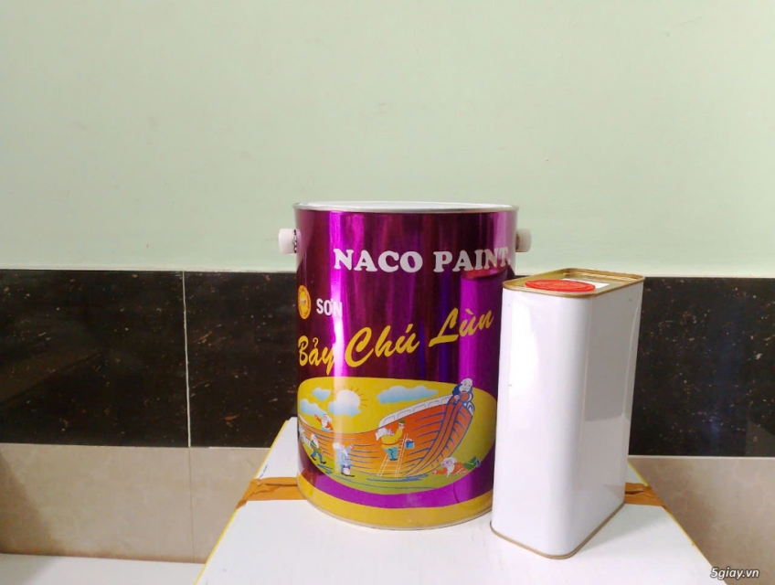 Sơn Naco sắt mạ kẽm – Bền đẹp, bám chắc, giá cực tốt!