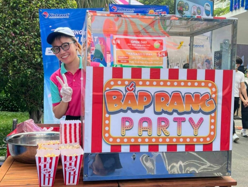 Bắp Rang Bơ Thu Hút Chương Trình Sự Kiện