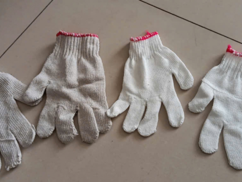 Bao tay len lỗi nhẹ tính theo Kg