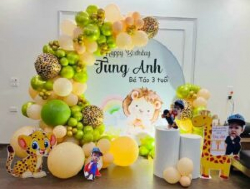 Báo Giá Trang Trí Sinh Nhật Cho Bé