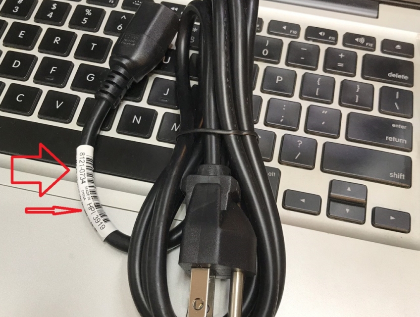 Dây nguồn HP 8121 - 0734, LongWell  3 chấu mỹ, nhật 10A, 250v, lõi đồn