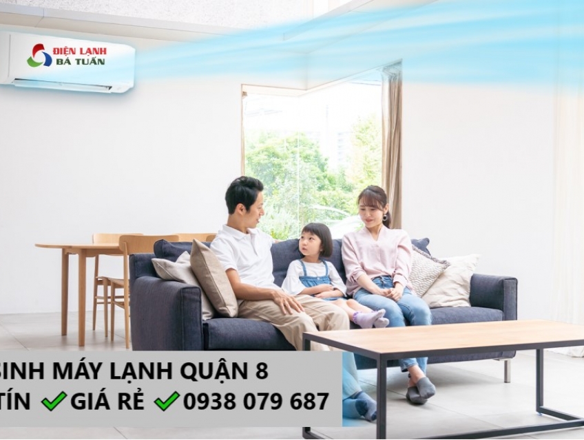Vệ sinh máy lạnh quận 8 giá rẻ