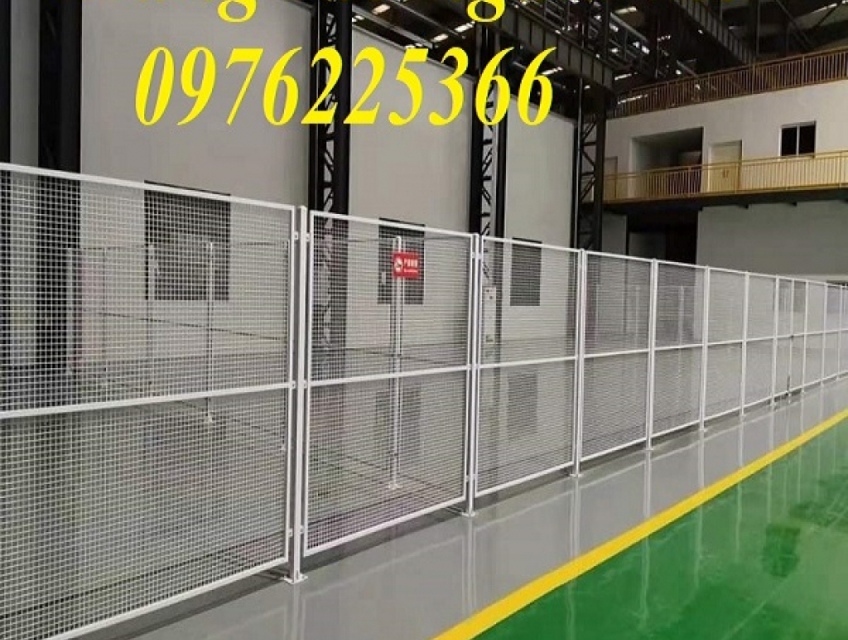 Vách lưới ngăn kho, hàng rào ngăn kho sản xuất theo yêu cầu
