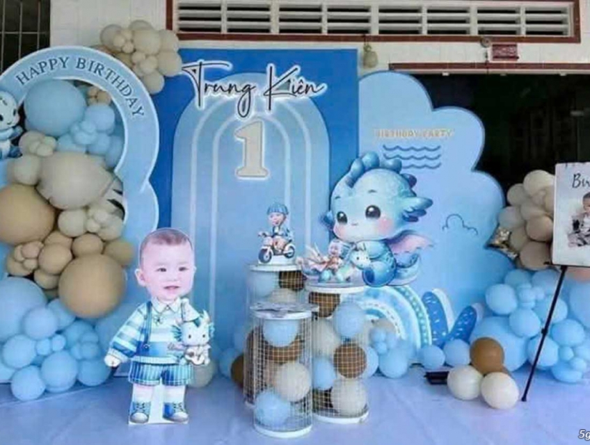 Trang Trí Thôi Nôi Bé Tuổi Rồng tại TP.HCM, Bình Dương