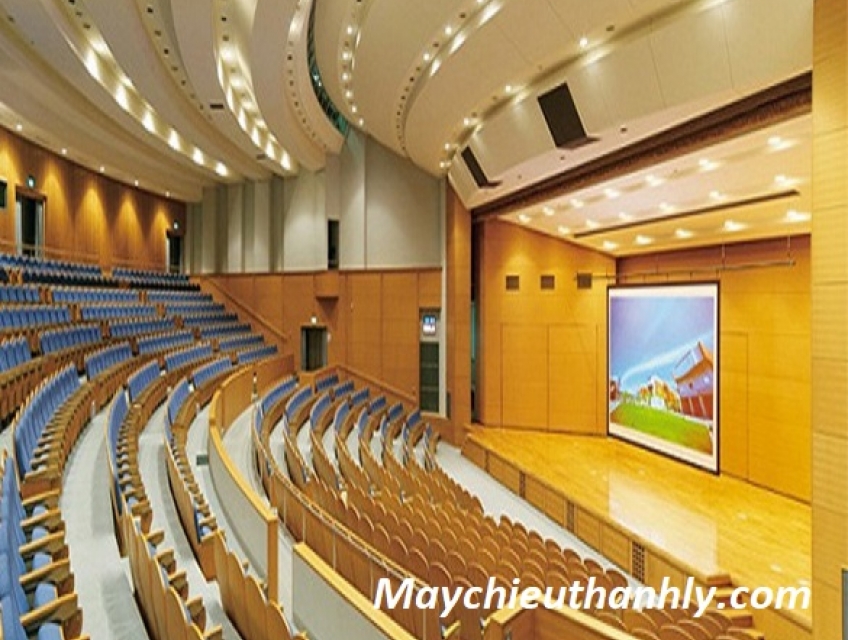 Màn chiếu treo tường 200 inch kích thước lớn