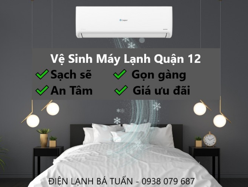 Vệ sinh máy lạnh tại Thạnh Xuân Quận 12