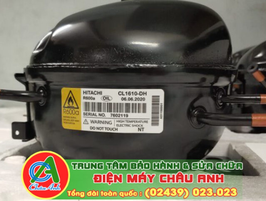 Dịch vụ thay block tủ lạnh Hitachi chuyên nghiệp