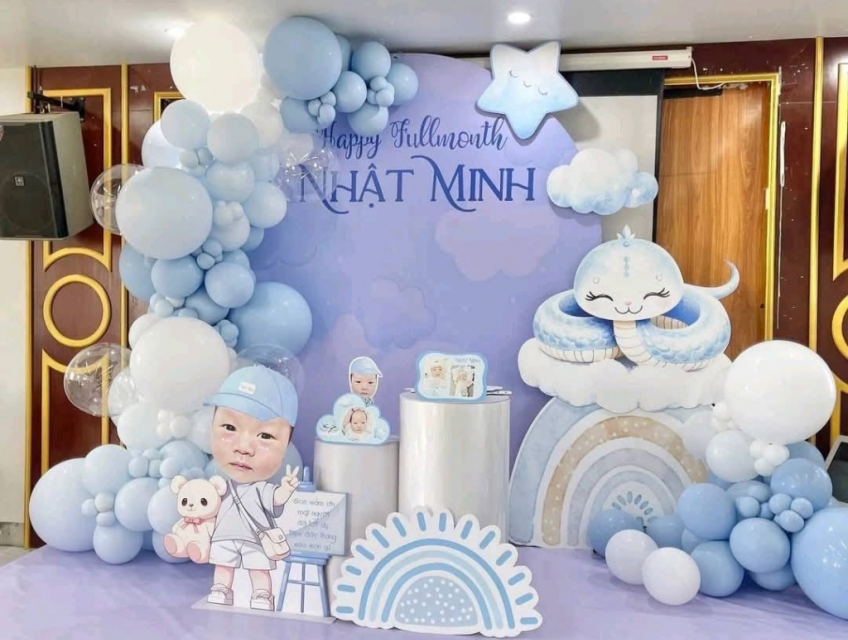 Trang trí thôi nôi cho bé chỉ 2 triệu nhưng vẫn lung linh