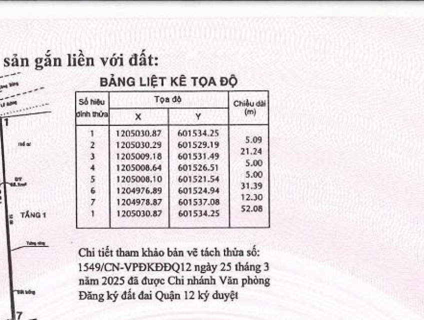 BÁN NHÀ – ĐẤT THẠNH XUÂN, QUẬN 12