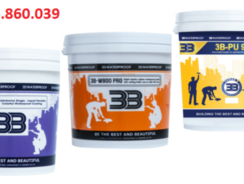 GIẢI PHÁP CHỐNG THẤM TOÀN DIỆN CÙNG 3B