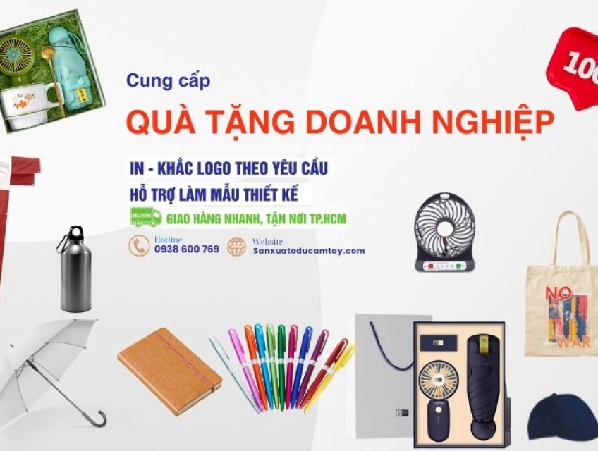 Quà Tặng Doanh Nghiệp in Logo Miền Nam- Miễn phí demo