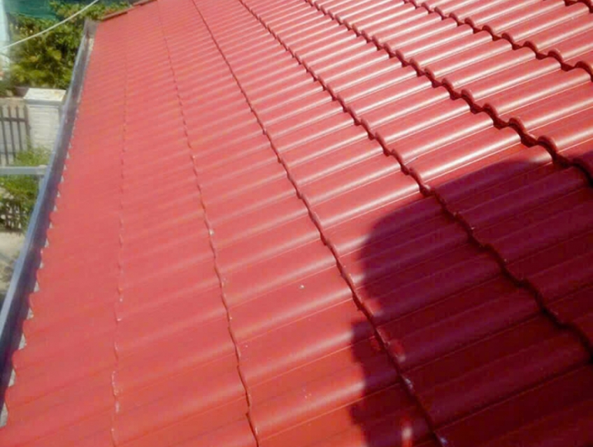 Thi công máng xối giá rẻ tại Bình Dương