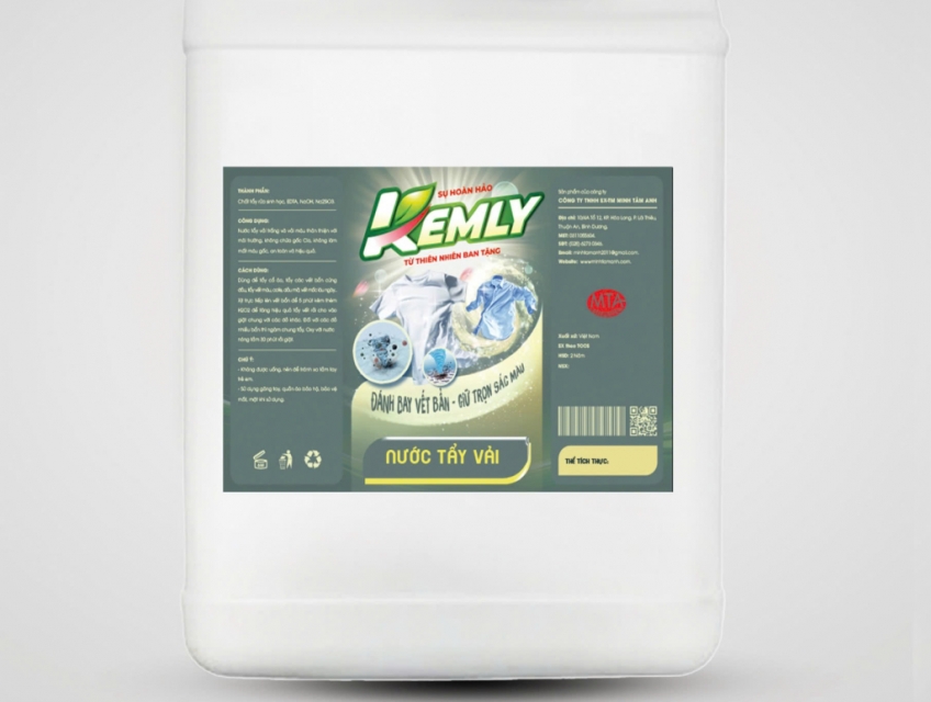 Nước tẩy vải Giá Sỉ KemLy