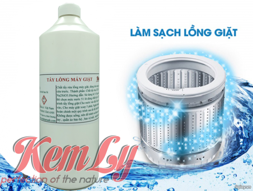 Chất Tẩy lồng máy giặt giá rẻ KemLy