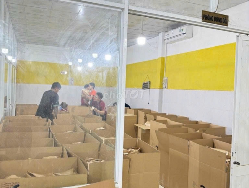 Tuyển LĐPT cho xưởng nông sản chiên sấy CÓ CHỖ Ở LẠI