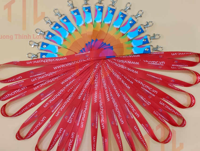 In dây đeo thẻ theo yêu cầu tại HCM