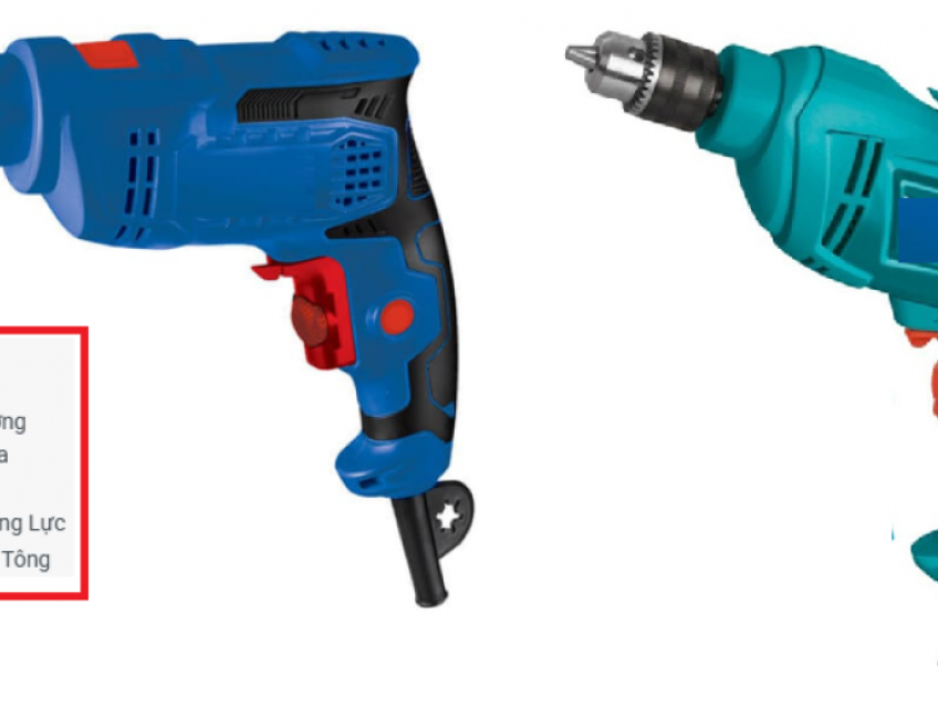 Nhờ tư vấn mua máy khoan cầm tay dùng trong gia đình