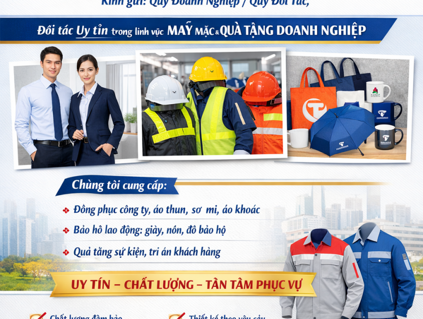 Cung Cấp đồng Phục Cơ Quan Doanh NGhiệp