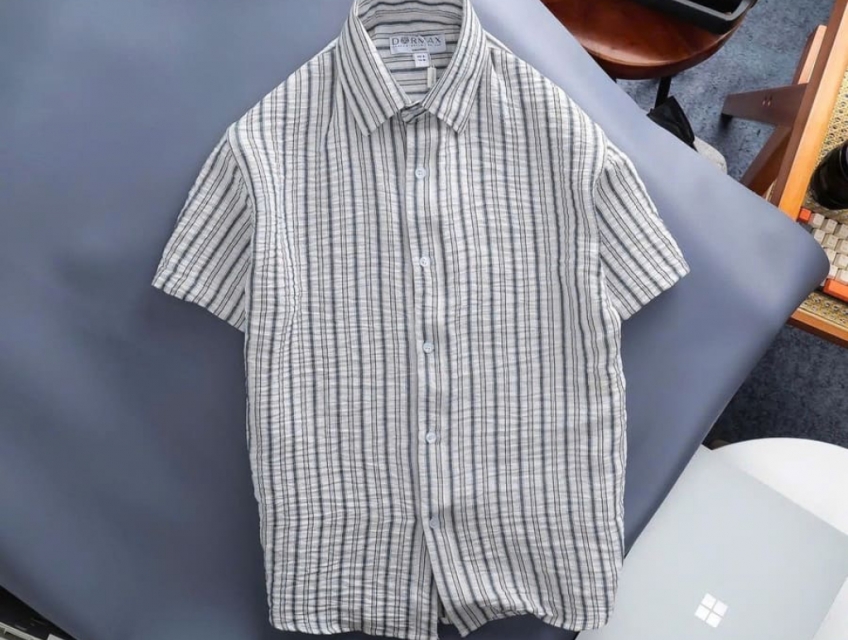 Áo sơ mi tay ngắn Dormax