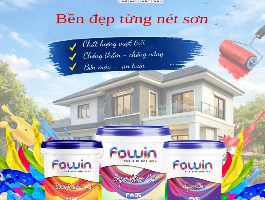 FOWIN - BỀN ĐẸP TỪNG NÉT SƠN