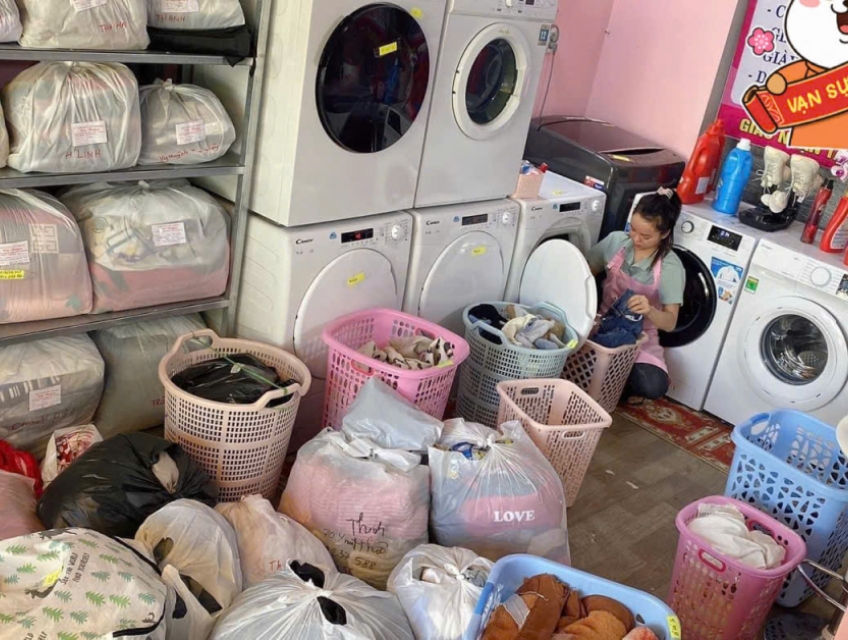 Tuyển NV giặt sấy ủi gấp xếp quần áo làm từ 15h - 23h ở Phú Nhuận