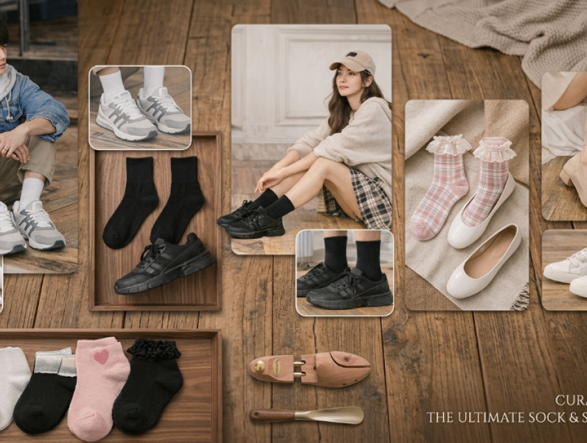 Tất Tần Tật cách phối đôi tất cho nam và nữ