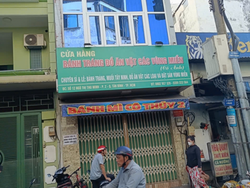 Cho thuê mặt bằng ngay chợ Phạm Văn Hai DT 36m2 tiện KD đa ngành