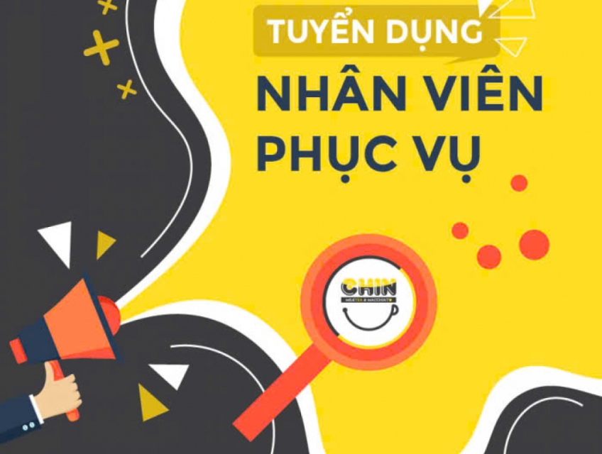 Tuyển nhân viên nam nữ phục vụ quán cafe tại Q3