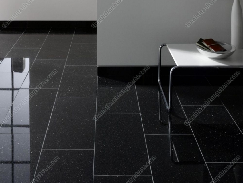 Đá granite đen mài bóng