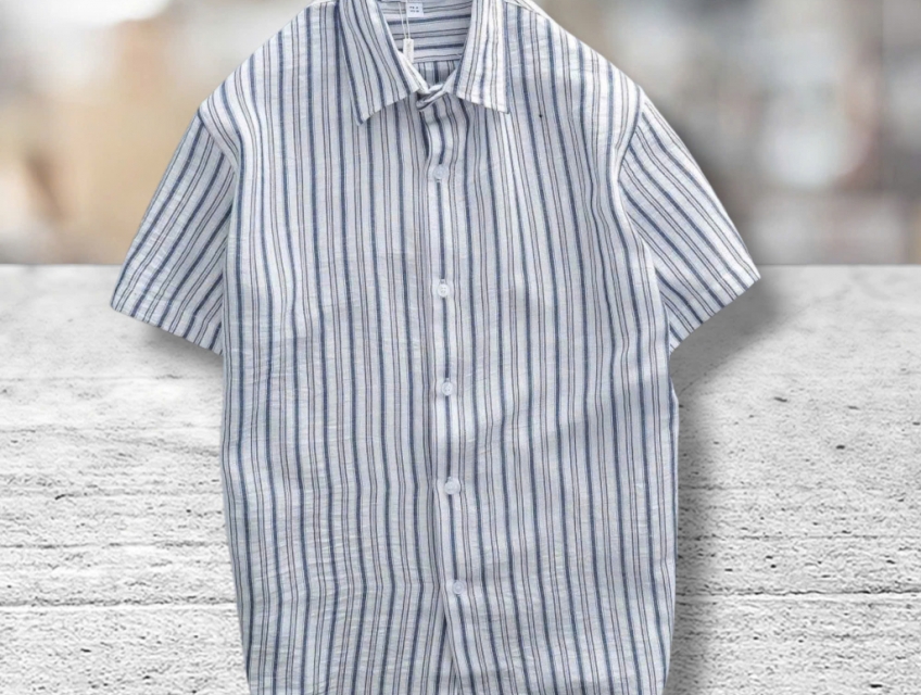 Áo Sơ Mi Ngắn Tay Kẻ Sọc Dormax:Giải Pháp Thời Trang Mùa Hè Thanh Lịch