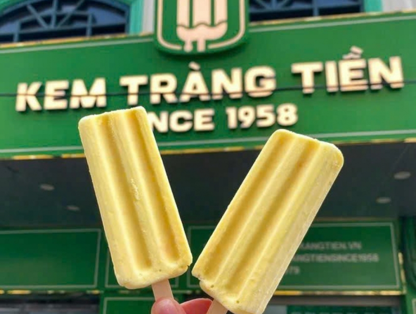 Kem Tràng Tiền đặc sản Hà Nội