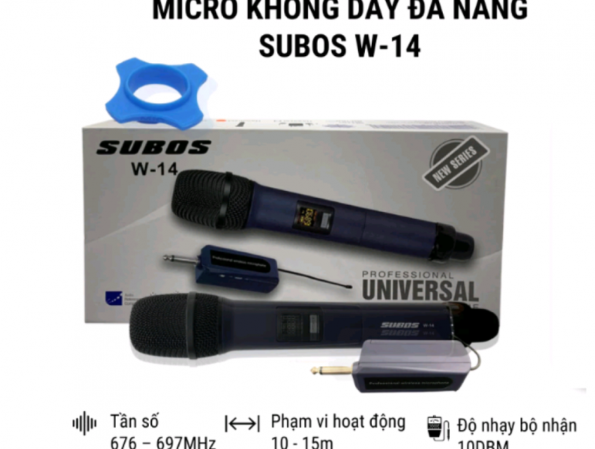 Micro đa năng SuBos W-14 hàng chính hãng 100%