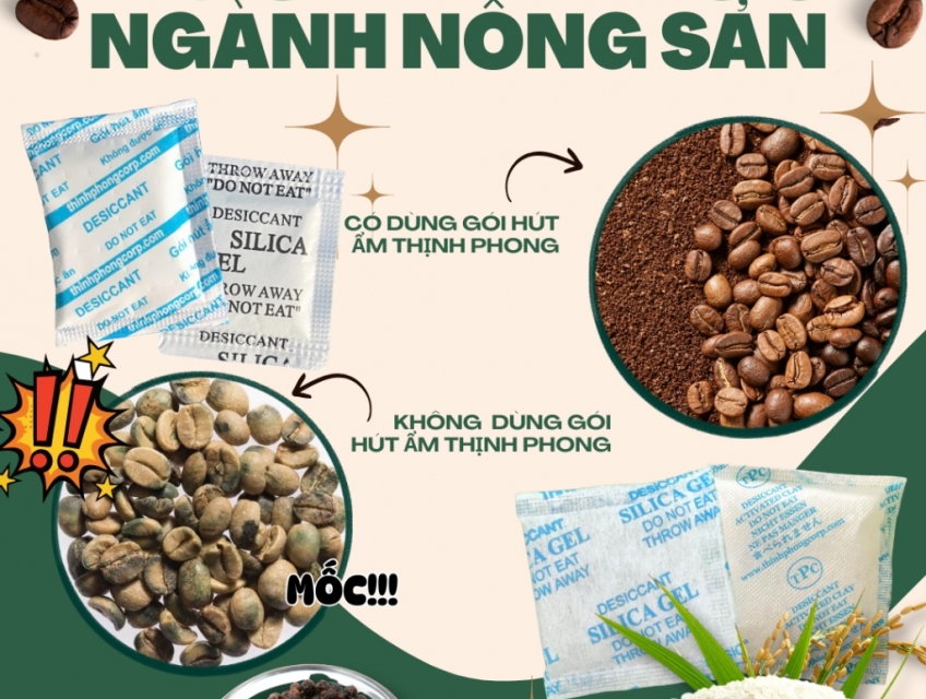 Gói Hút Ẩm Nông Sản