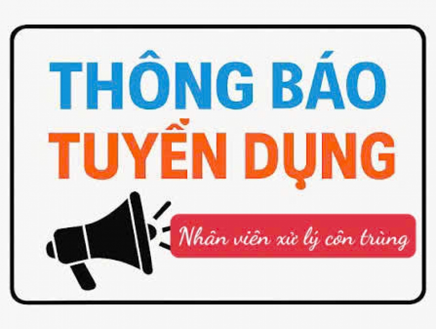 CTY XỬ LÝ CÔN TRÙNG VẠN XUÂN Tuyển NV ko YC kinh nghiệm đi làm ngay