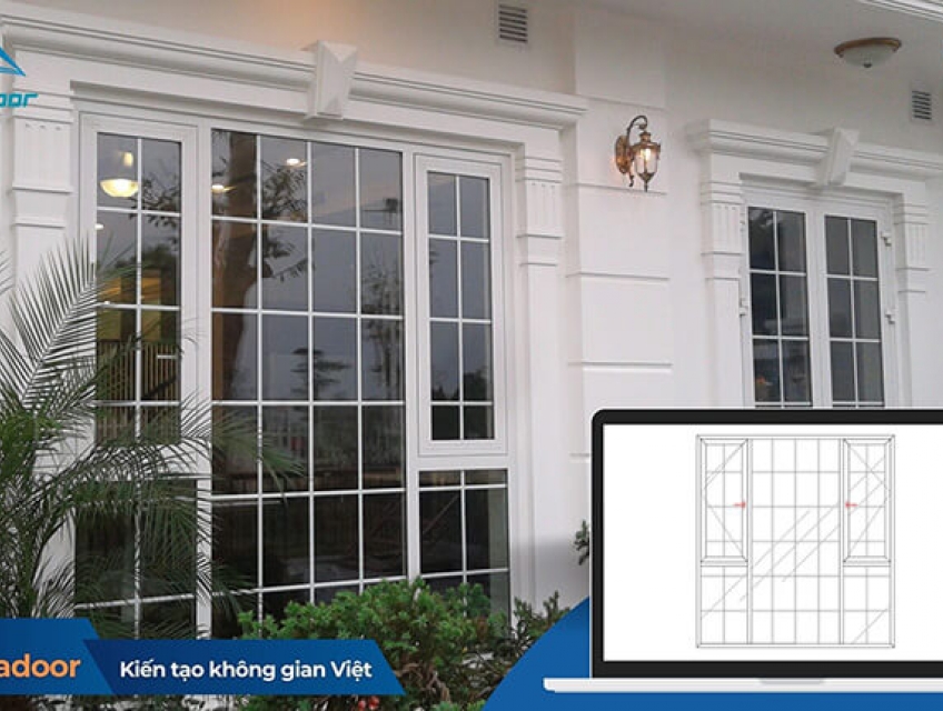 Tổng Hợp Mẫu Cửa Sổ Nhôm Xingfa 2 Cánh, 3 Cánh, 4 Cánh Đẹp Nhất