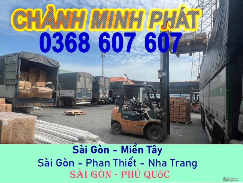 Chành Xe Sài Gòn Đi Phú Quốc Giao Nhận Tận Nơi