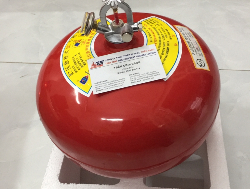 Bình chữa cháy Vinafoam tự động bột ABC 6kg, 8kg + tem kiểm định