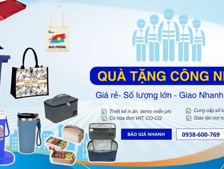 Quà tặng công nhân giá rẻ số lượng lớn phù hợp làm quà tặng 1/5