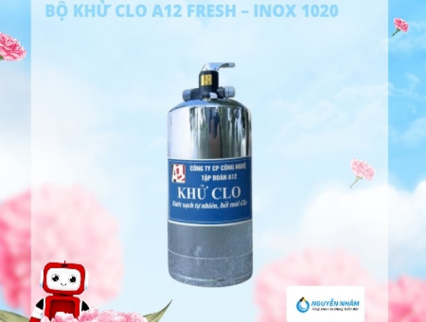 A12 FRESH* – Khử Clo hiệu quả